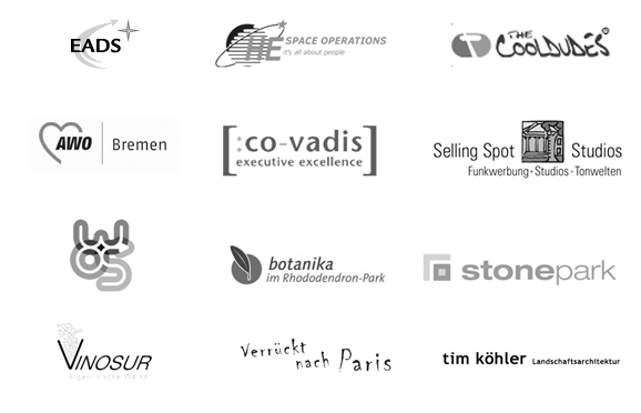 Logos der Kunden
